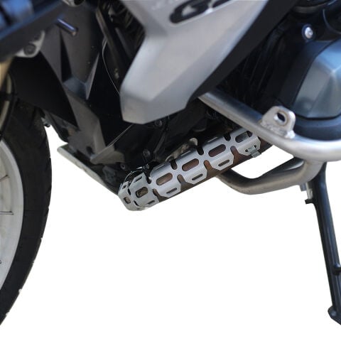 GP Kompozit BMW R 1200 GS / R 1250 GS ADV 2013-2024 Uyumlu Egzoz Koruma Alüminyum
