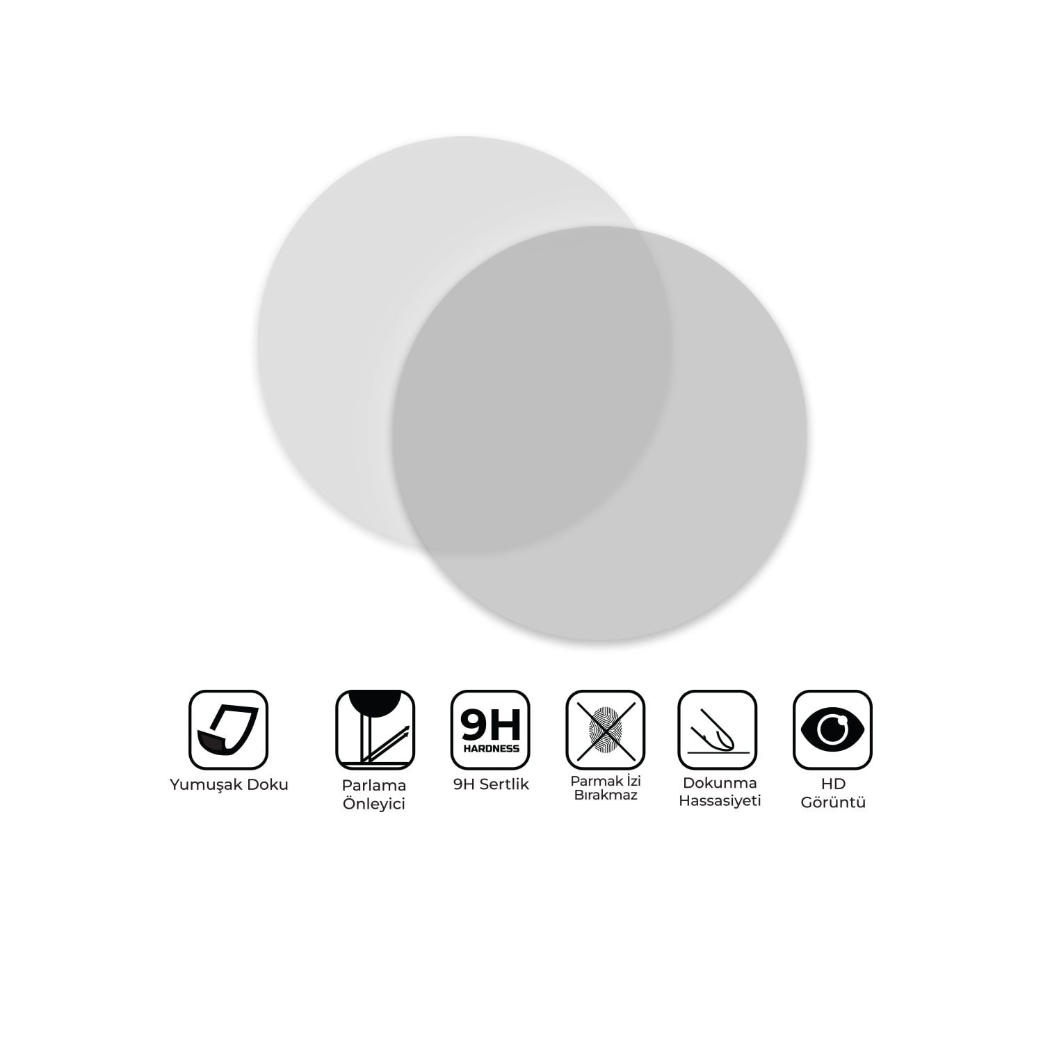 GP Kompozit Honda CL 250 2023 Uyumlu Motosiklet Ekran Koruyucu Şeffaf