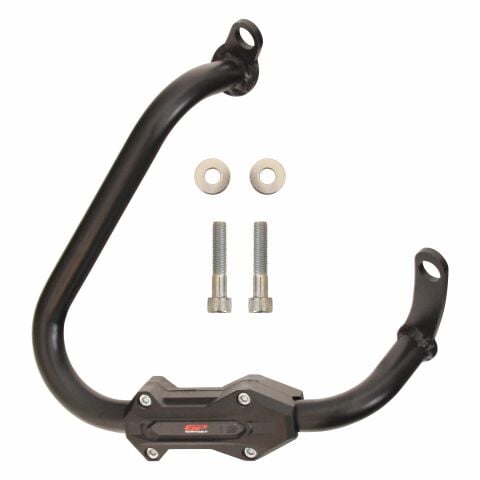 GP Kompozit TVS Ntorq 125 2024 Uyumlu Egzoz Koruma Demiri Siyah