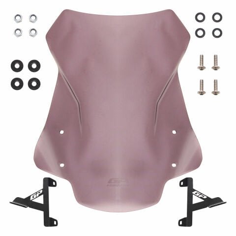 GP Kompozit TVS Ntorq 125 2024 Uyumlu Ön Cam Füme