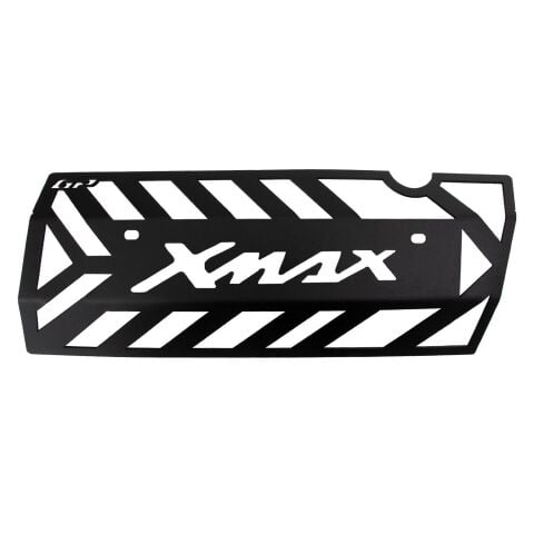 GP Kompozit Yamaha XMAX 250 2018-2024 Uyumlu Egzoz Koruma Kapağı Siyah