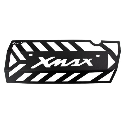 GP Kompozit Yamaha XMAX 250 2018-2024 Uyumlu Egzoz Koruma Kapağı Siyah