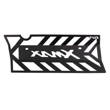 GP Kompozit Yamaha XMAX 250 2018-2024 Uyumlu Egzoz Koruma Kapağı Siyah