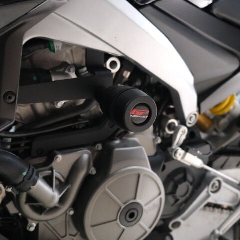 GP Kompozit Aprilia Tuono 660 Factory 2021-2024 Uyumlu Motor Koruma Takozu Siyah