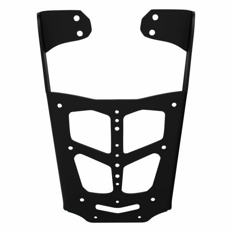 GP Kompozit Bajaj Dominar 250 / 400 2017-2026 Uyumlu Arka Çanta Demiri Siyah