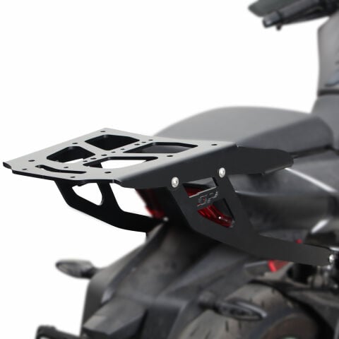 GP Kompozit Bajaj Dominar 250 / 400 2017-2026 Uyumlu Arka Çanta Demiri Siyah