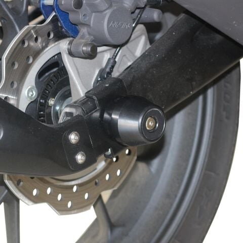GP Kompozit Honda CB125 R / CB250 R 2017-2024 Uyumlu Aks Koruma Takozu Siyah