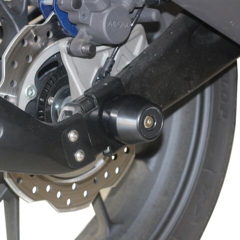 GP Kompozit Honda CB125 R / CB250 R 2017-2024 Uyumlu Aks Koruma Takozu Siyah