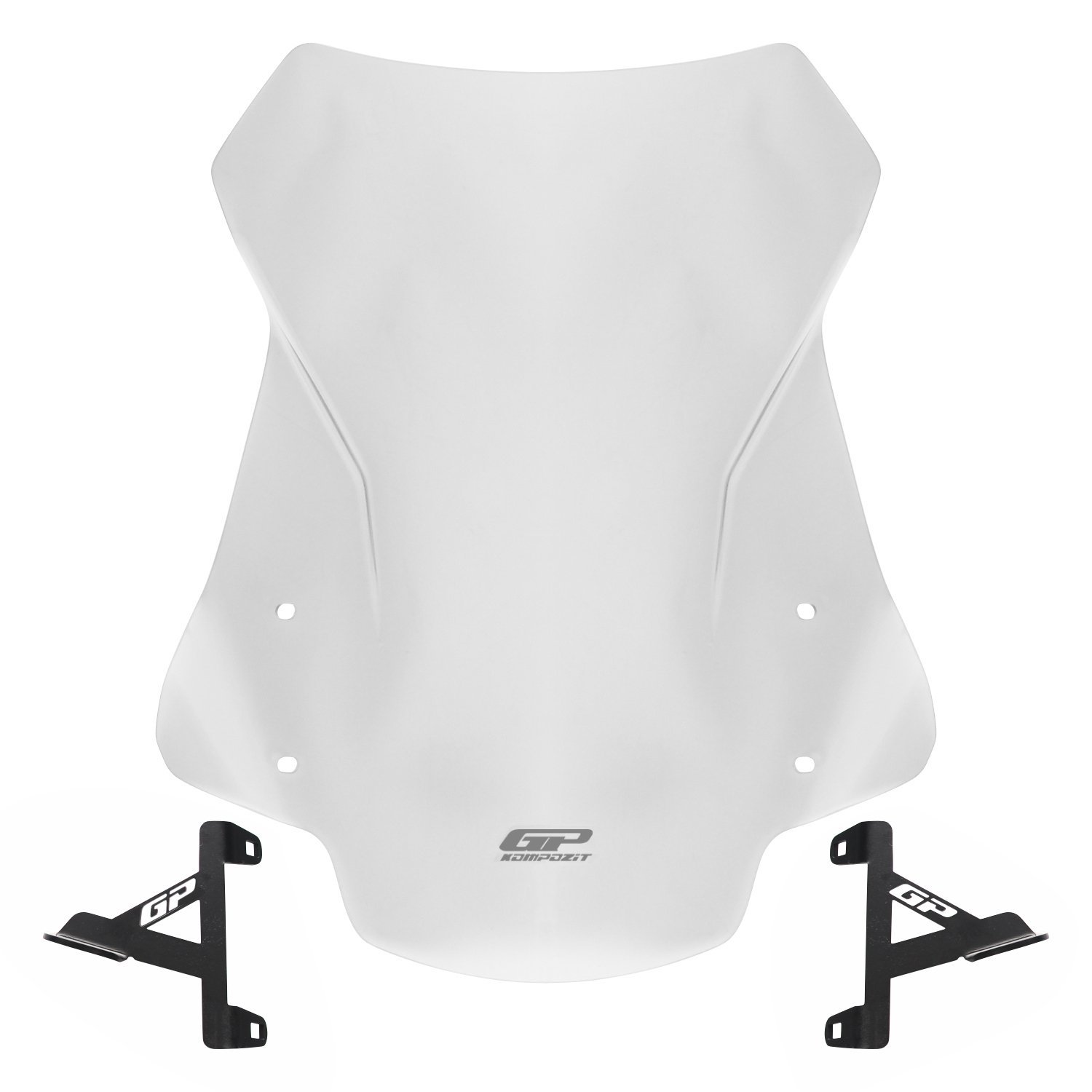 GP Kompozit TVS Ntorq 125 2024 Uyumlu Ön Cam Şeffaf