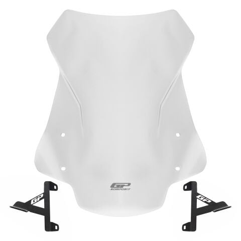 GP Kompozit TVS Ntorq 125 2024 Uyumlu Ön Cam Şeffaf