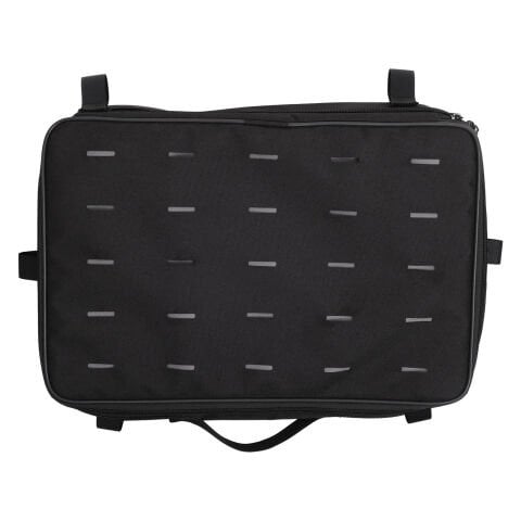 GP Kompozit Universal 45 lt Plastik ve Kumaş Motosiklet Çanta Seti Siyah