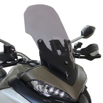 GP Kompozit Ducati Multistrada 950 S 2018-2023 Uyumlu Ön Cam Füme
