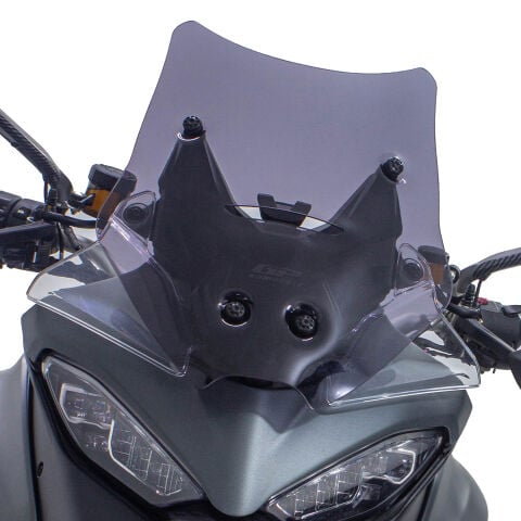 GP Kompozit Ducati Multistrada V4 2021-2023 Uyumlu Ön Cam Füme