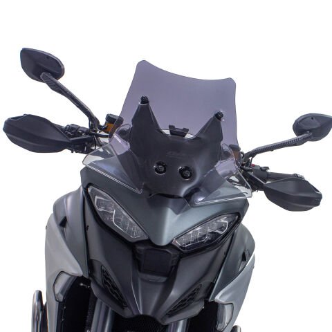 GP Kompozit Ducati Multistrada V4 2021-2023 Uyumlu Ön Cam Füme