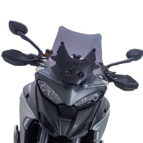 GP Kompozit Ducati Multistrada V4 2021-2023 Uyumlu Ön Cam Füme
