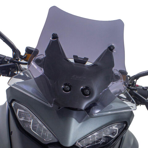 GP Kompozit Ducati Multistrada V4 2021-2023 Uyumlu Ön Cam Füme