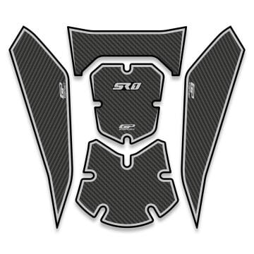 GP Kompozit Voge SR1 2023-2025 Uyumlu Tank Pad Siyah