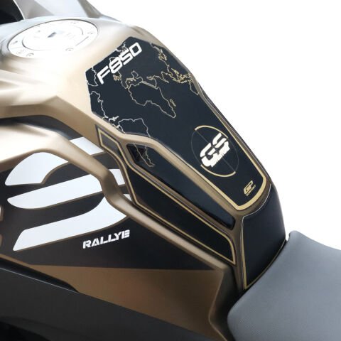 GP Kompozit BMW F 850 GS 2018-2024 Uyumlu Tank Pad Siyah