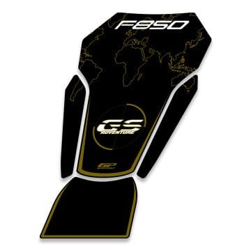 GP Kompozit BMW F 850 GS 2018-2024 Uyumlu Tank Pad Siyah