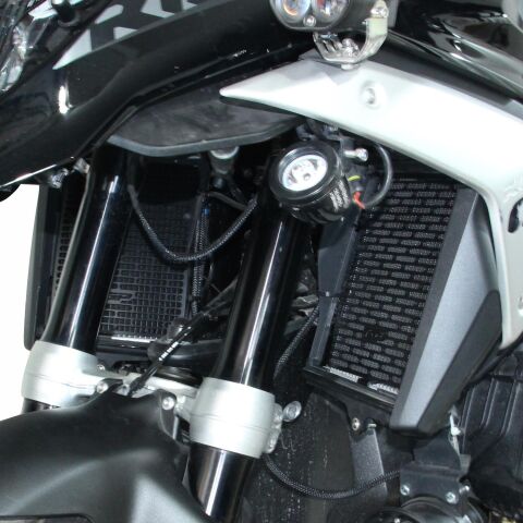 GP Kompozit BMW R 1300 GS 2024-2026 Uyumlu Radyatör Koruma Siyah