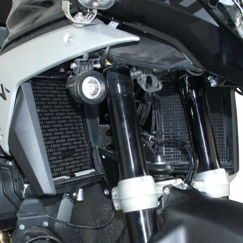 GP Kompozit BMW R 1300 GS 2024-2026 Uyumlu Radyatör Koruma Siyah