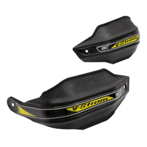 GP Kompozit Suzuki V-Strom 250 2017-2023 Uyumlu Plastik Elcik Koruma Siyah