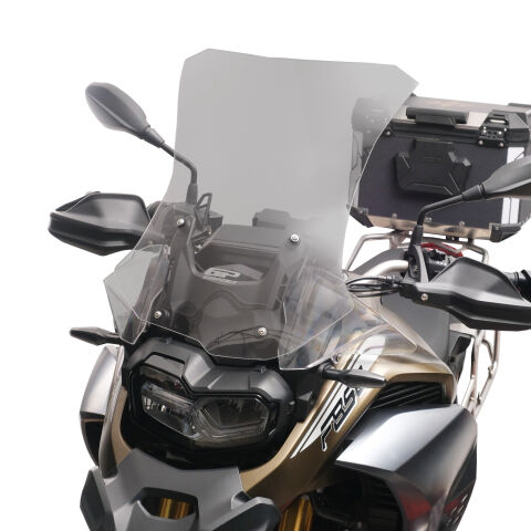 GP Kompozit BMW F 850 GS 2018-2023 Uyumlu Ön Tur Camı Füme