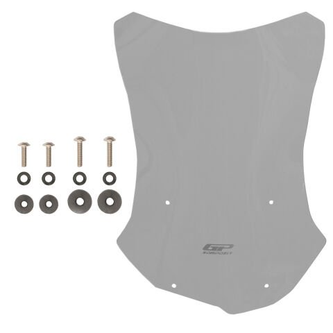 GP Kompozit BMW F 850 GS 2018-2023 Uyumlu Ön Tur Camı Füme