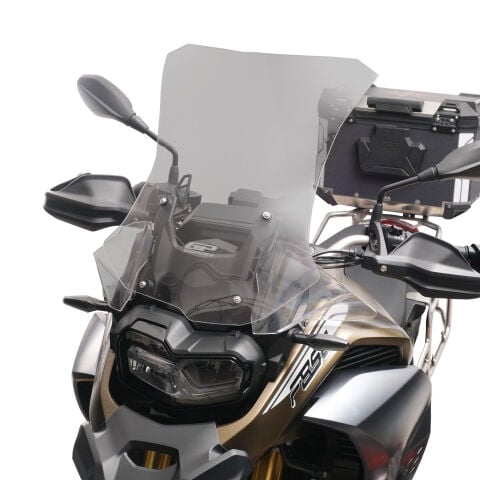 GP Kompozit BMW F 850 GS 2018-2023 Uyumlu Ön Tur Camı Füme