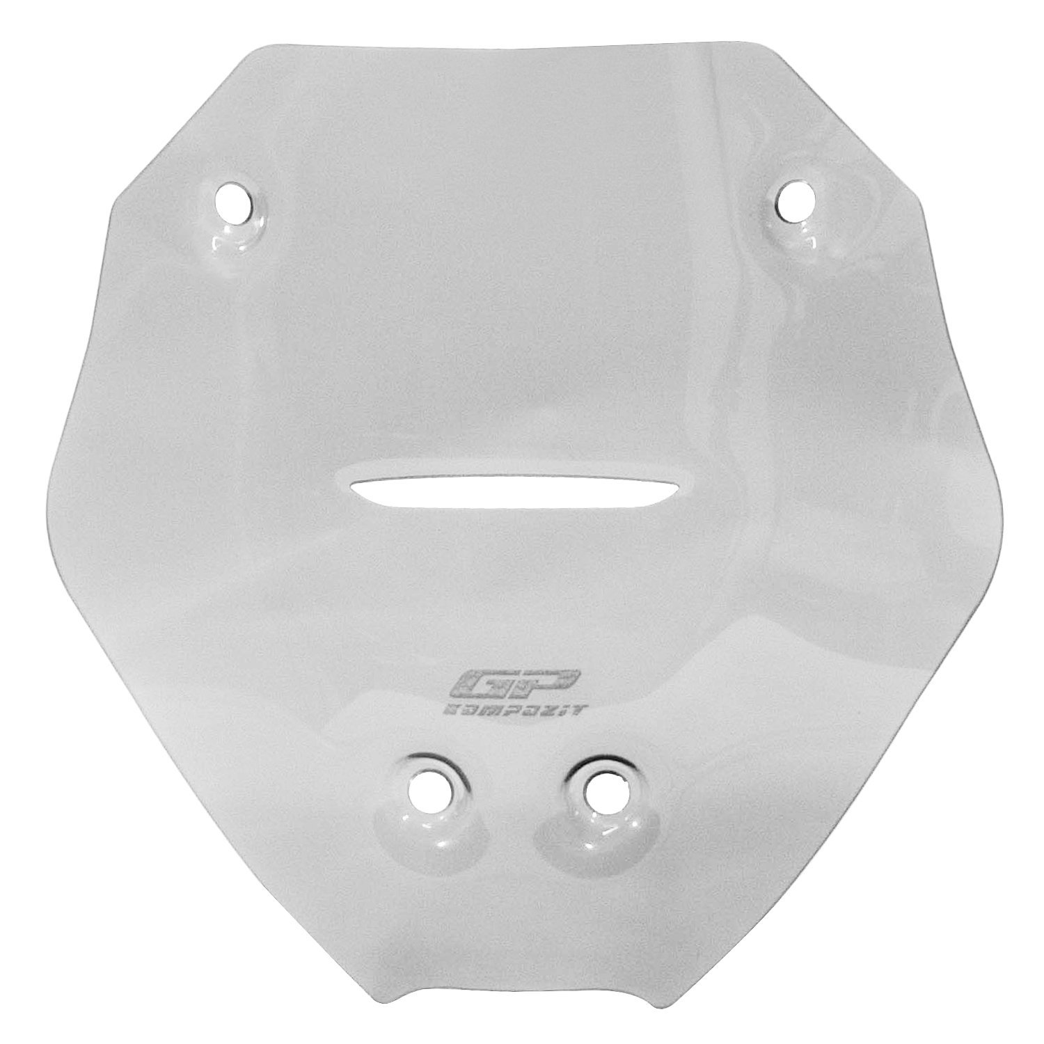 GP Kompozit Ducati Multistrada V4 2021-2023 Uyumlu Spor Ön Cam Şeffaf