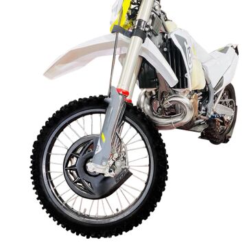 GP Kompozit KTM EXC 250 2013-2023  Uyumlu Plastik Ön Disk Koruma Seti Siyah