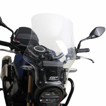 GP Kompozit Honda CB125R / CB250R 2018-2024 Uyumlu Tur Camı Siyah