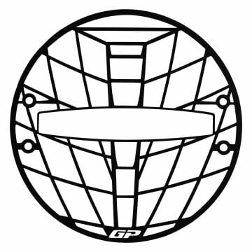 GP Kompozit Husqvarna Svartpilen 125/250/401/701 2020-2023 Uyumlu Far Koruma Siyah