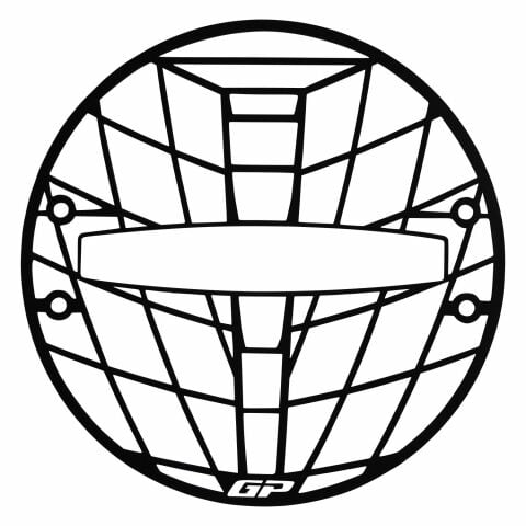GP Kompozit Husqvarna Svartpilen 125/250/401/701 2020-2023 Uyumlu Far Koruma Siyah