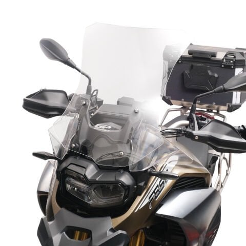 GP Kompozit BMW F 850 GS 2018-2023 Uyumlu Ön Tur Camı Şeffaf