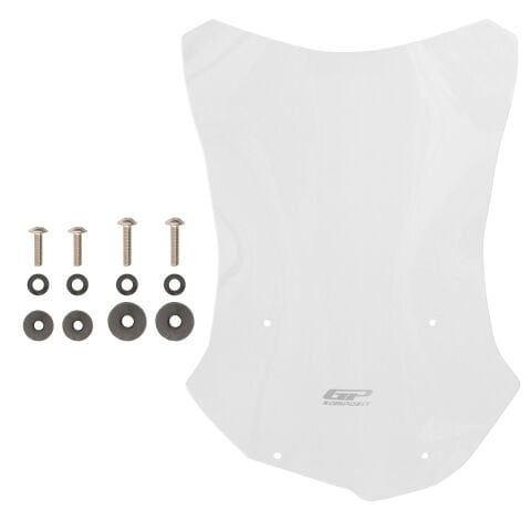 GP Kompozit BMW F 850 GS 2018-2023 Uyumlu Ön Tur Camı Şeffaf 57 cm