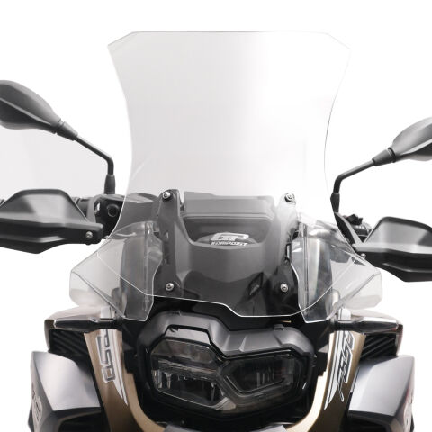 GP Kompozit BMW F 850 GS 2018-2023 Uyumlu Ön Tur Camı Şeffaf