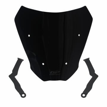GP Kompozit CF Moto 700 CL-X 2022-2024 Uyumlu Ön Cam Siyah