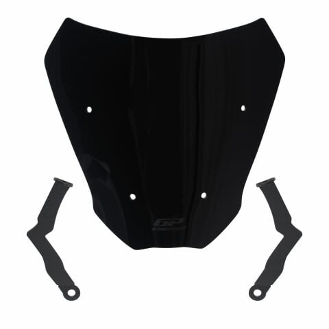 GP Kompozit CF Moto 700 CL-X 2022-2026 Uyumlu Ön Cam Siyah