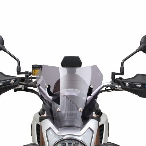 GP Kompozit CF Moto 700 CL-X 2022-2026 Uyumlu Ön Cam Siyah