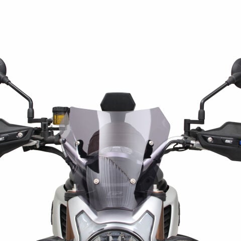 GP Kompozit CF Moto 700 CL-X 2022-2026 Uyumlu Ön Cam Siyah