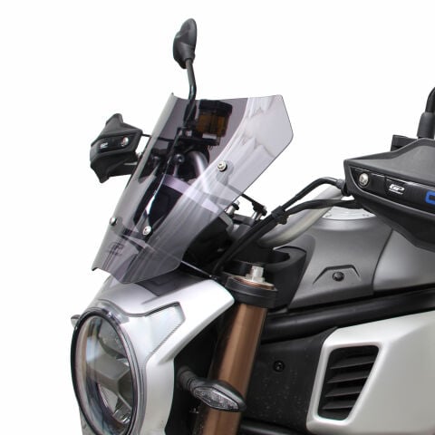 GP Kompozit CF Moto 700 CL-X 2022-2026 Uyumlu Ön Cam Siyah