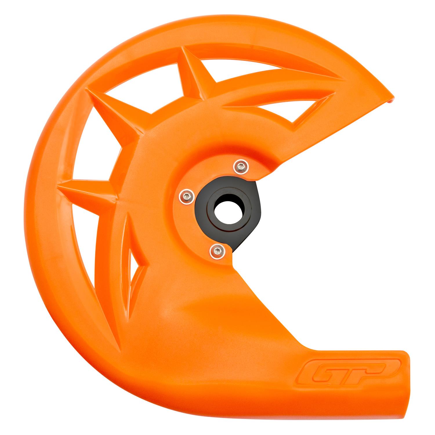 GP Kompozit KTM EXC 250 2013-2023 Uyumlu Plastik Ön Disk Koruma Seti Turuncu