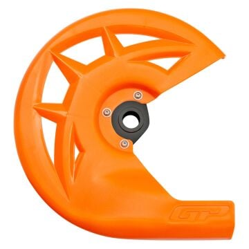 GP Kompozit KTM EXC 250 2013-2023 Uyumlu Plastik Ön Disk Koruma Seti Turuncu