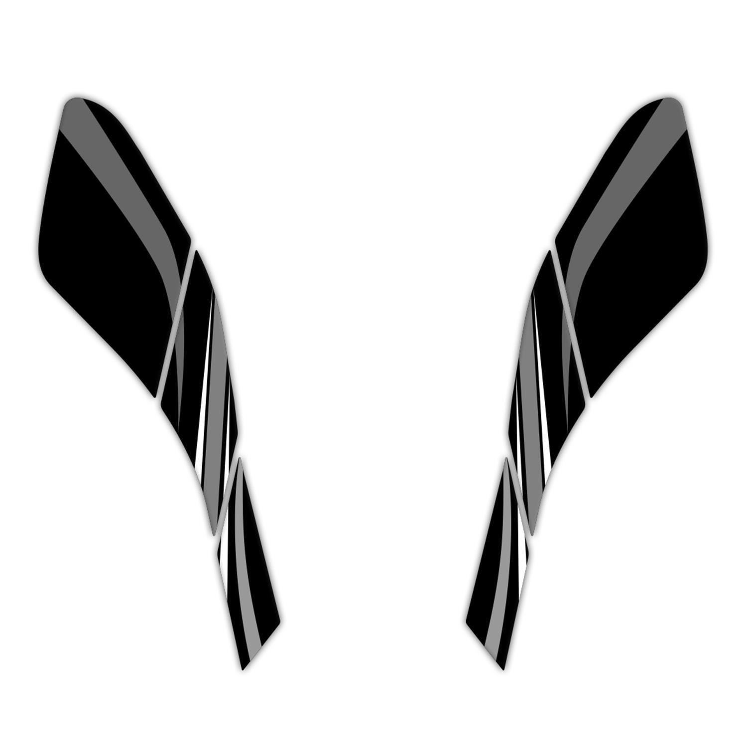 GP Kompozit Honda PCX 125 2021-2024 Uyumlu Yan Pad Gri