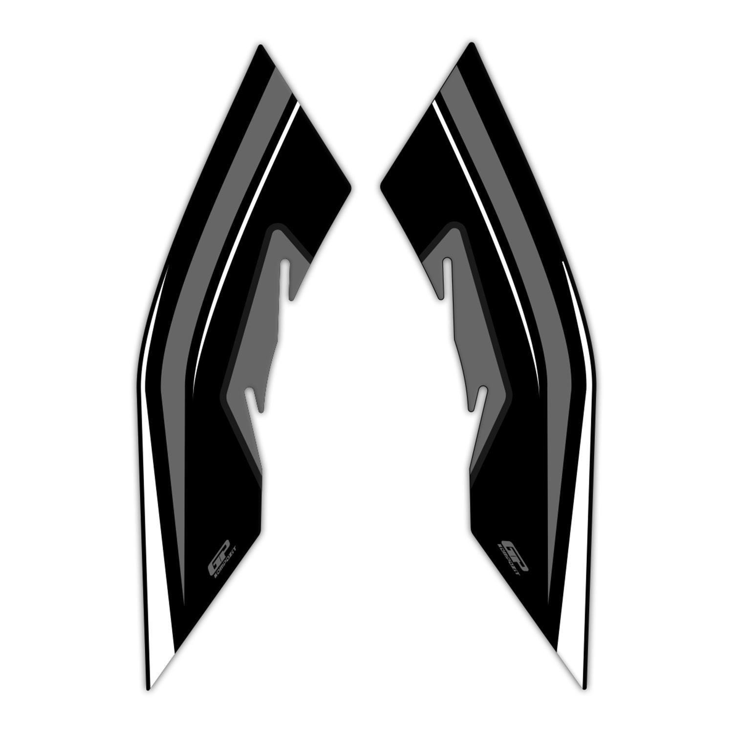 GP Kompozit Honda PCX 125 2021-2024 Uyumlu Yan Ayak Pad Gri