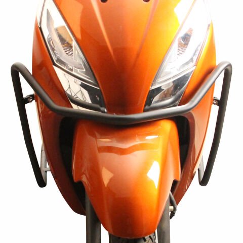 GP Kompozit TVS Jupiter 125 2023-2024 Uyumlu Motor Koruma Demiri Siyah