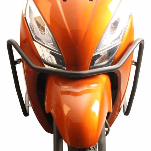 GP Kompozit TVS Jupiter 125 2023-2024 Uyumlu Motor Koruma Demiri Siyah