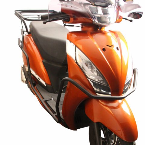 GP Kompozit TVS Jupiter 125 2023-2024 Uyumlu Motor Koruma Demiri Siyah