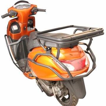 GP Kompozit TVS Jupiter 125 2023-2024 Uyumlu Motor Koruma Demiri Siyah
